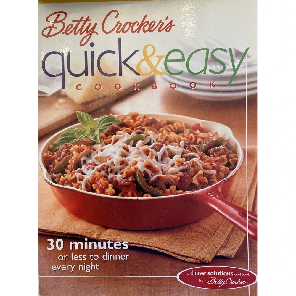 Betty Crocker's Cookbooks‎ lot of 4 Good&Easy, Bisquick Easy Pies, Quick&Easy,